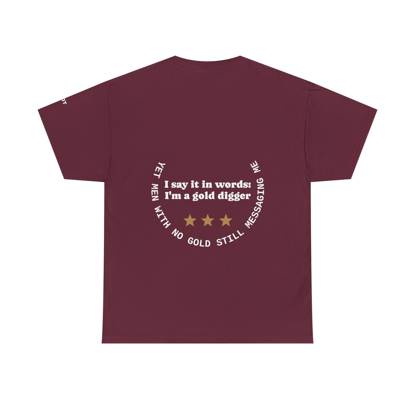 I say it in words: I'm a gold digger. Yet men with no gold still messaging me - The Voice