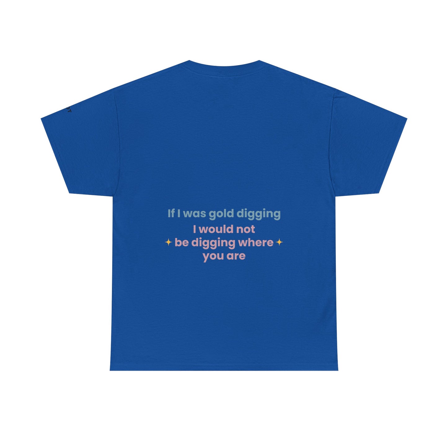 If I was gold digging, I would not be digging where you are - The Voice