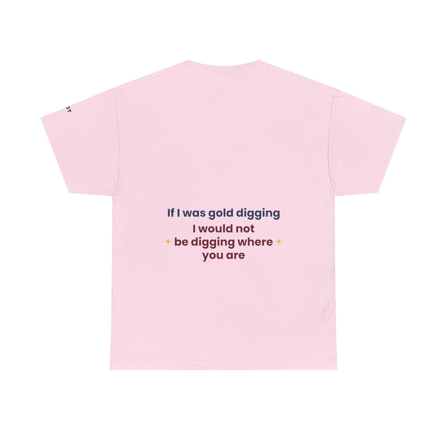 If I was gold digging, I would not be digging where you are - The Voice