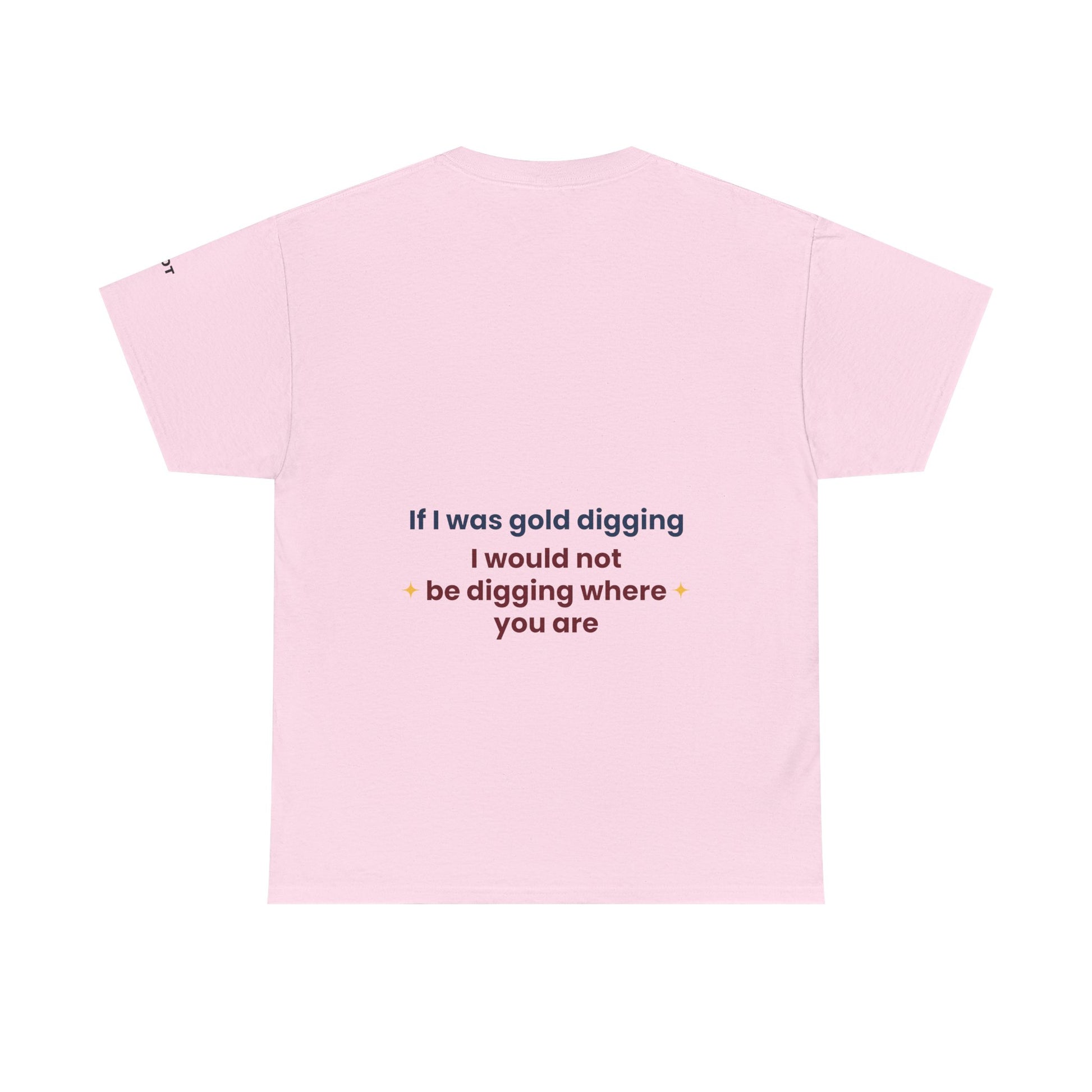 If I was gold digging, I would not be digging where you are - The Voice