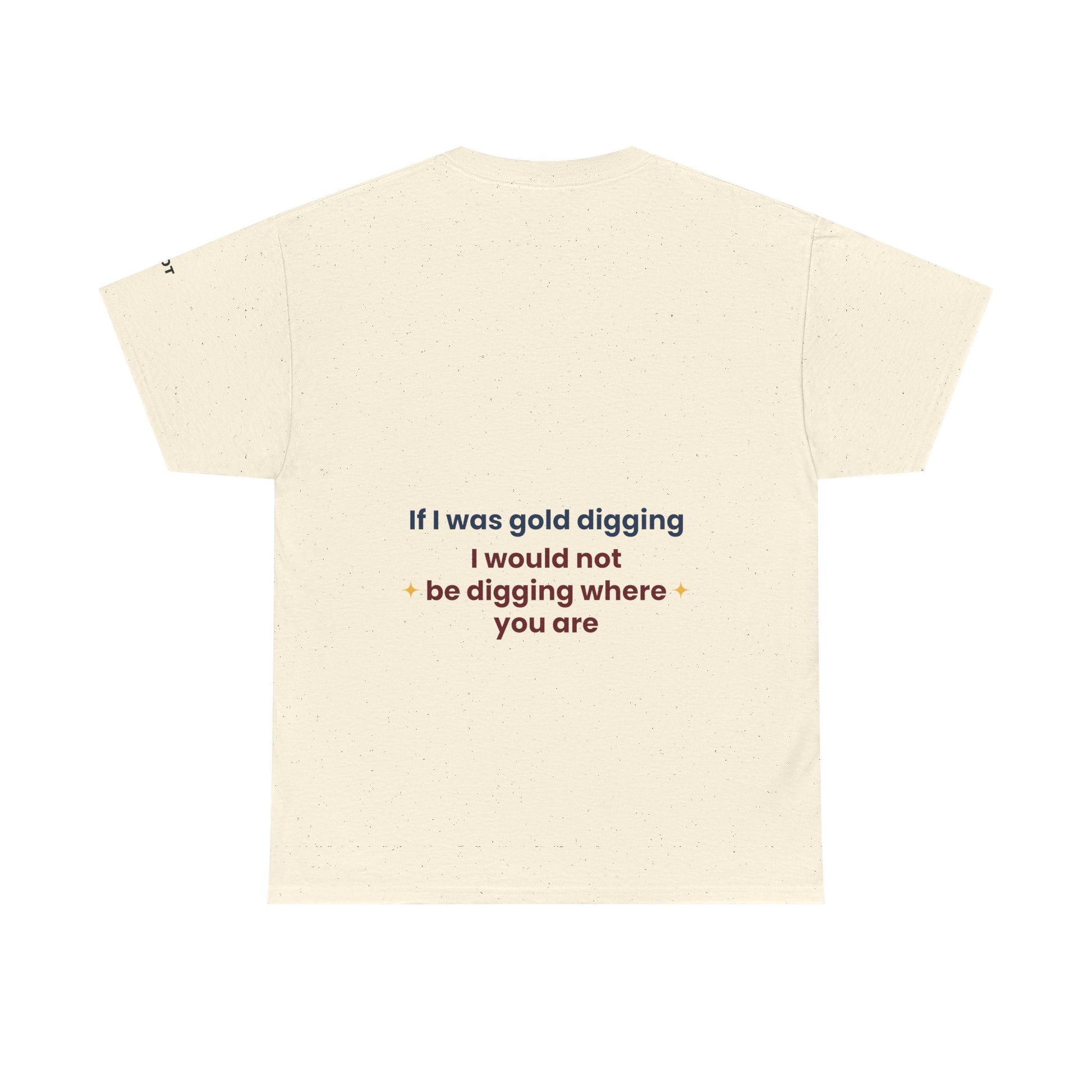 If I was gold digging, I would not be digging where you are - The Voice