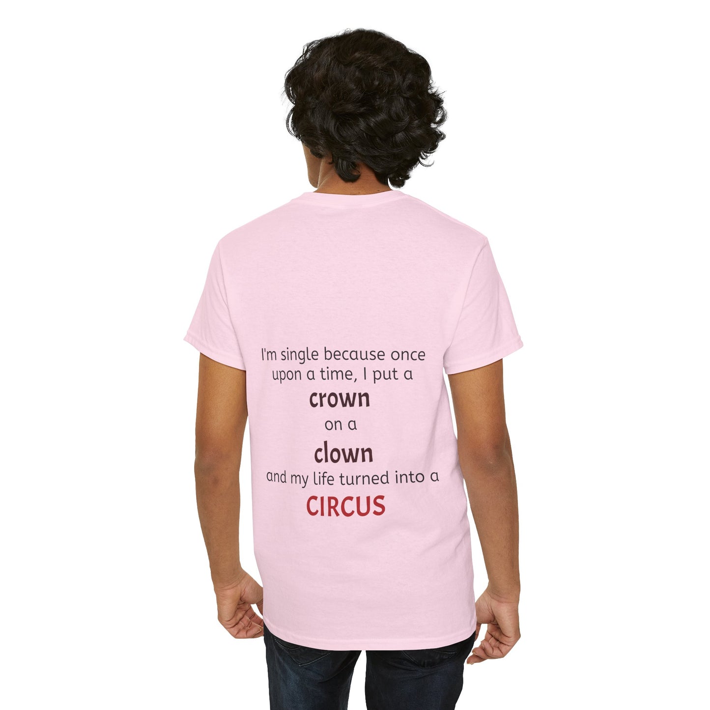 I'm single because once upon a time, I put a crown on a clown and my life turned into a circus - The Voice