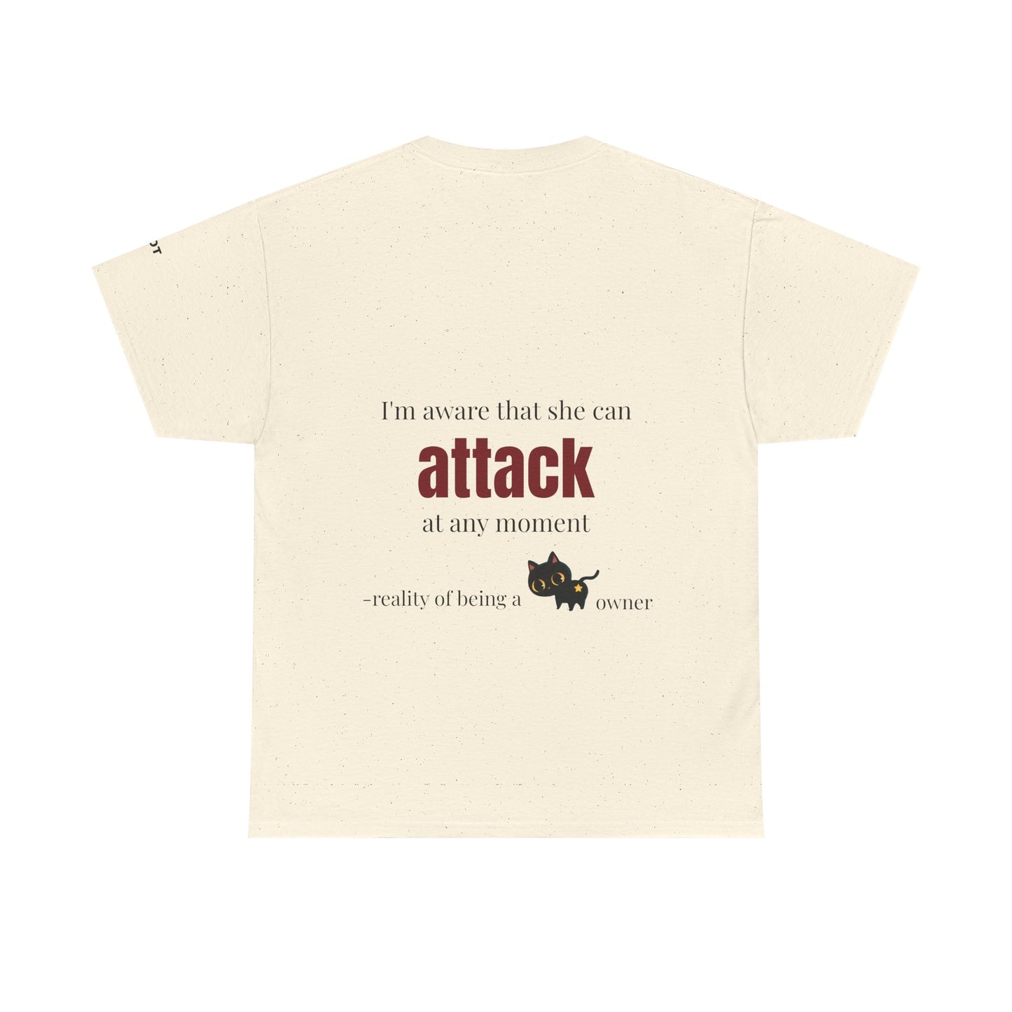 "I'm aware that she can attack at any moment" - reality of being a cat owner