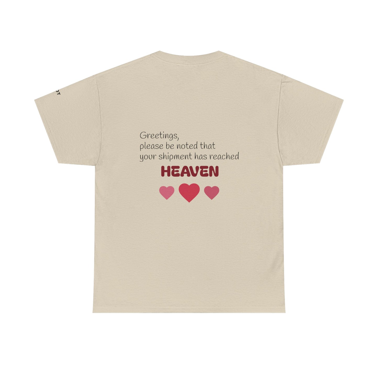 Greetings, please be noted that your shipment has reached heaven - The Voice